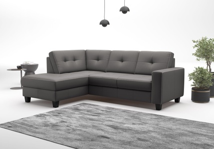PLACES OF STYLE Ecksofa »Varese« wahlweise mit Bettfunktion und Bettkasten