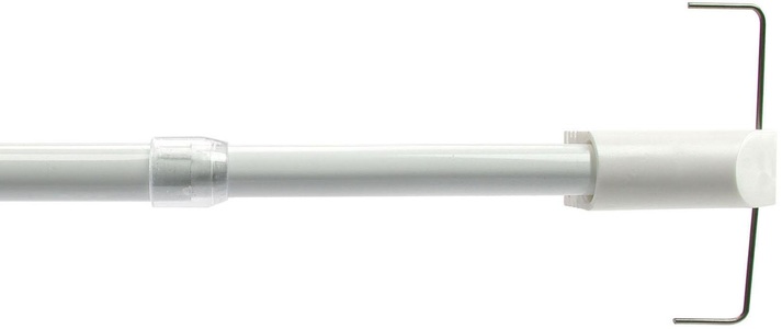 LIEDECO, Scheibenstange, Liedeco, ausziehbar, Liedeco Scheibenstange, 1 läufig-läufig, ausziehbar