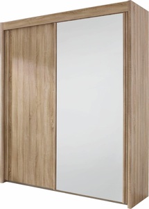 Dialog, Dialog Schwebetürenschrank »Imperial«, in 8 Breiten und 3 Höhen, rauch Schwebetürenschrank »Imperial«, in 8 Breiten und 3 Höhen
