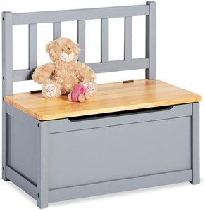 Pinolino, PINOLINO Kindertruhenbank Fenna grau, Pinolino Kindertruhenbank Fenna