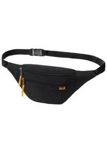 Jack Wolfskin, Jack Wolfskin Bauchtasche mit Geheimfach Hokus Pokus one size schwarz black, Jack Wolfskin Gürteltasche »HOKUS POKUS«
