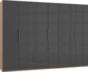 fresh to go, Fresh To Go Kleiderschrank »Level«, mit Glastüren, Wimex Kleiderschrank »Level by fresh to go«, Türen vollflächig mit farbigem Glas