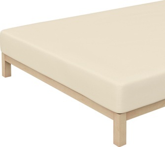 Schlafgut, Hochwertiges Elastik-Feinjersey-Spannbetttuch Schlafgut beige Größe: 021, Hochwertiges Elastik-Feinjersey-Spannbetttuch Schlafgut beige Größe: 021