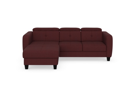 sit&more Ecksofa »Bellucci«, inklusive Kopfteilverstellung und Federkern, wahlweise mit Bettfunktion und Bettkasten