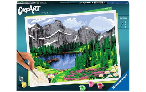 Ecoiffier, Ecoiffier Malen nach Zahlen, Ravensburger Malen nach Zahlen »MnZ Serie B Mountain View«