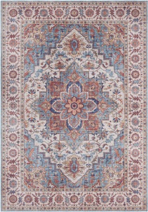 NOURISTAN, Teppich, »Anthea«, NOURISTAN, rechteckig, Höhe 5 mm, maschinell gewebt, NOURISTAN Teppich »Anthea«, rechteckig, 5 mm Höhe, Orientalisch, Läufer, Vintage, Wohnzimmer, Schlafzimmer, Esszimmer