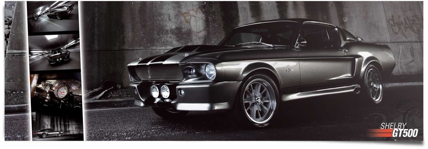 Reinders!, Reinders! Poster »Ford Easton Mustang GT500«, (1 St.), Reinders! Poster »Ford Easton Mustang GT500«, (1 St.)