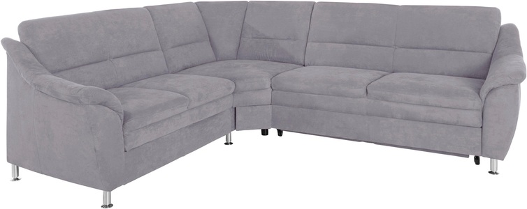 Places of Style Ecksofa »Cardoso«, mit Trapezecke für mehr Sitzkomfort, wahlweise auch mit Bettfunktion und Schublade und Relaxfunktion