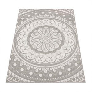PACO HOME, Paco Home Teppich »Brescia 471«, rechteckig, Flachgewebe, modernes orientalisches Design, In- und Outdoor geeignet, Paco Home Teppich »Brescia 471«, rechteckig, 4 mm Höhe, Flachgewebe, modernes orientalisches Design, In- und Outdoor geeignet