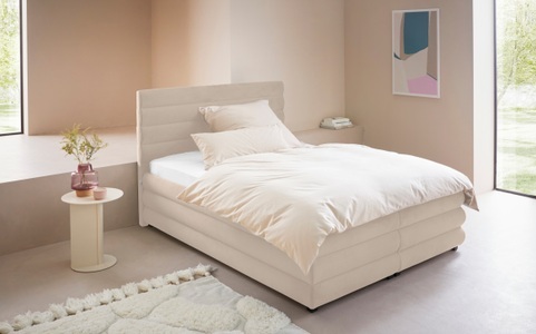 LeGer Home by Lena Gercke, LeGer Home by Lena Gercke Polsterbett »Maylis«, wahlweise mit und ohne Matratze und Lattenrost, incl. Bettkasten, 3 Matratzenarten bis zu 3 Härtegrade, auch in 200cm Breite, LeGer Home by Lena Gercke Polsterbett »Maylis«, wahlweise mit und ohne Matratze und Lattenrost, auch in 200cm Breite