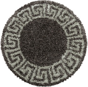 Ayyildiz Teppiche, Ayyildiz Teppiche Hochflor-Teppich »HERA 3301«, rund, 50 mm Höhe, Ayyildiz Teppiche Hochflor-Teppich »HERA 3301«, rund, 50 mm Höhe