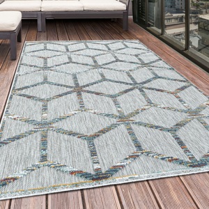 Ayyildiz Teppiche, Ayyildiz Teppiche Teppich, rechteckig, 8 mm Höhe, Flachflor mit Hoch-Tief-Struktur, In-und Outdoor geeignet, Ayyildiz Teppiche Teppich »BAHAMA 5151«, rechteckig, 8 mm Höhe, Flachflor mit Hoch-Tief-Struktur, In-und Outdoor geeignet