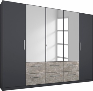 rauch BLUE, rauch BLUE Kleiderschrank »Siegen«, mit Spiegel und Schubkästen, 