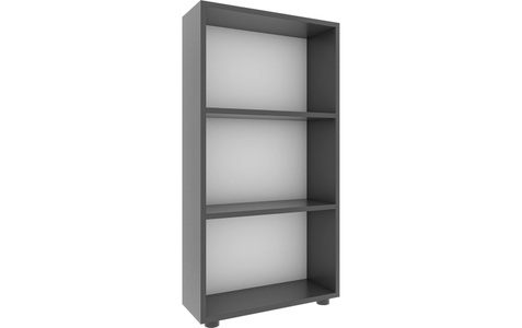 VCM, Holz Aufbewahrung Stand Regal Bücherregal Deko Bücher Standregal Bulas 3 Fächer Holz Aufbewahrung Stand Regal Bücherregal Deko Bücher Standregal Bulas 3 Fächer, VCM - Holz Aufbewahrung Stand Regal Bücherregal Deko Bücher Standregal Bulas 3 Fächer, 56cm, Anthrazit