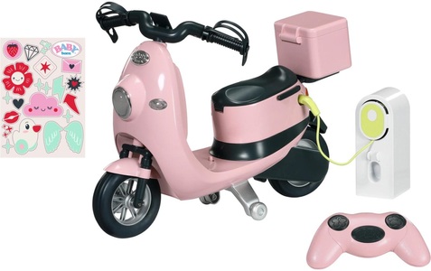 Baby Born, Baby Born Puppen Fahrzeug »E-Scooter«, (Set), Zapf creation - Baby Born E-Scooter, Multicolor