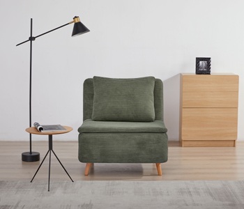 INOSIGN, INOSIGN Sessel »AINSLEY«, wandelbar zum Gästebett, Schlafsofa, Webstoff u. Cord-Bezug, GOODproduct Sessel »AINSLEY - OTTO. Verlässliche Qualität.« wandelbar zum Gästebett, Schlafliege, Webstoff u. Cord-Bezug
