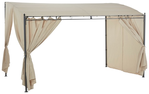 KONIFERA, KONIFERA Anbaupavillon »Burano«, (Set), verschiedene Grössen, KONIFERA Anbaupavillon »Burano«, (Set), BxT : 300x250 cm oder 400x250 cm