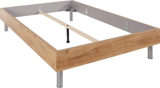 Wimex, home24 Bettgestell Easy Beds, Wimex Bett »Easy«, ohne Kopfteil, frei im Raum stellbar
