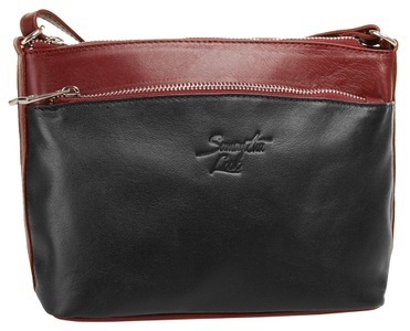 SAMANTHA LOOK, Samantha Look Umhängetasche, Samantha Look Umhängetasche, echt Leder, Made in Italy