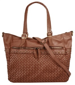 SAMANTHA LOOK, Samantha Look Shopper, (1 tlg.), Samantha Look Shopper, echt Leder, Made in Italy