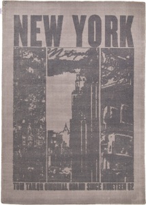 Tom Tailor, Teppich, »Happy New York«, TOM TAILOR, rechteckig, Höhe 12 mm, TOM TAILOR HOME Teppich »Happy New York«, rechteckig, 12 mm Höhe, modernes Design, ideal im Wohnzimmer & Schlafzimmer