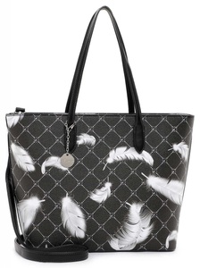 TAMARIS, Shopper Anastasia Damen Charcoal Black ONE SIZE, 