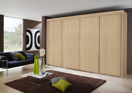 Dialog, Dialog Schwebetürenschrank »Imperial«, in 8 Breiten und 3 Höhen, rauch Schwebetürenschrank »Imperial«, in 8 Breiten und 3 Höhen