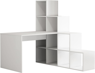 GOODproduct Regal-Schreibtisch »Ciela« Set, flexible Aufstellmöglichkeiten, wechselseitig montierbar, B. 137 cm