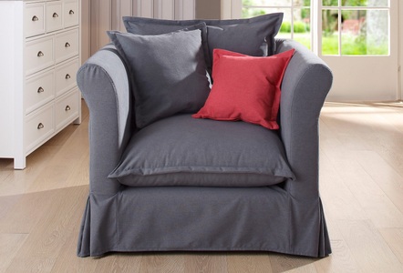 HOME AFFAIRE, Home affaire Sessel »Luise«, Hussenoptik, Home affaire Sessel »Luise«, Hussenoptik