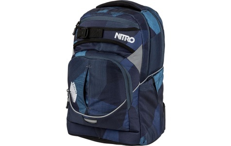 Nitro, Nitro Schulthek Superhero Fragments, Rucksack Superhero fragments blue