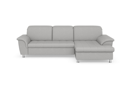 DOMO collection, DOMO collection Ecksofa »Franzi«, wahlweise mit Bettfunktion, Bettkasten und Kopfteilverstellung, frei im Raum stellbar, DOMO collection Ecksofa »Franzi Steppung im Sitzbereich B7T/H: 278/162/80 cm, L-Form« wahlweise mit Bettfunktion, Bettkasten und Kopfteilverstellung