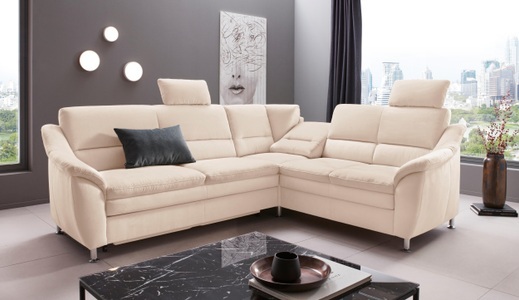 PLACES OF STYLE, Places of Style Ecksofa »Cardoso«, Federkern, wahlweise mit Bett, Schubkasten, teilweise Relaxfunktion, Places of Style Ecksofa »Cardoso L-Form«, Federkern, wahlweise mit Bett, Schubkasten, teilweise Relaxfunktion
