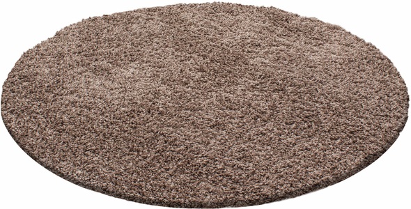 undefined, Hochflor-Teppich, rund, Ayyildiz, »Life Shaggy 1500«, Höhe 30 mm, Ayyildiz Teppiche Hochflor-Teppich »Life Shaggy 1500«, rund, 30 mm Höhe, Wohnzimmer, Langflor, Schlafzimmer, grosse Farbauswahl