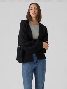 Vero Moda Strickjacke »VMMAYBE LS OPEN CARDIGAN GA REP«