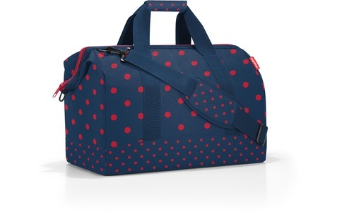 REISENTHEL, REISENTHEL® Schultertasche »Allrounder«, Reisenthel Umhängetasche Allrounder L Mixed Dots Red