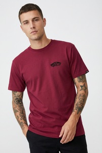 VANS, Vans T-Shirt "DOUBLE STANDARD SS TEE" sportlicher Stil, ohne Verschluss, Rundhalsausschnitt