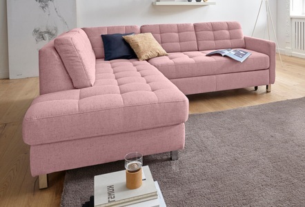 SIT&MORE, sit&more Ecksofa, sit&more Ecksofa »Picasso L-Form«, wahlweise mit Bettfunktion und Bettkasten
