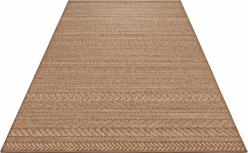 BOUGARI, Teppich, »Granado«, bougari, rechteckig, Höhe 6 mm, maschinell gewebt, NORTHRUGS Teppich »Granado«, rechteckig, 6 mm Höhe, In- und Outdoor, Sisal Optik, Robust, Pflegeleicht, Flachgewebe