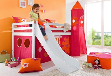 Hoppekids, Hoppekids Hochbett »Flowerpower«, 