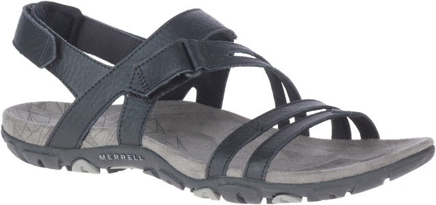 Merrell, Merrell Damen Sandspur Rose Sandale (Größe 37, Schwarz), 