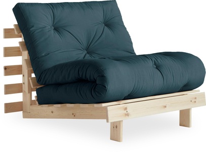 Karup Design, Karup Design ROOTS Futonsessel Gestell und Stofffarbe auswählbar, Karup Design Schlafsofa »Roots 90 Schlafsofa, Gästebett, Sofa mit Futonmatratze«, Inkl. Futonmatratze, Liegefläche 90x200 cm, FSC® zertifizierte Kiefer