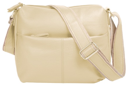 SAMANTHA LOOK, Samantha Look Umhängetasche, Samantha Look Umhängetasche, echt Leder, Made in Italy