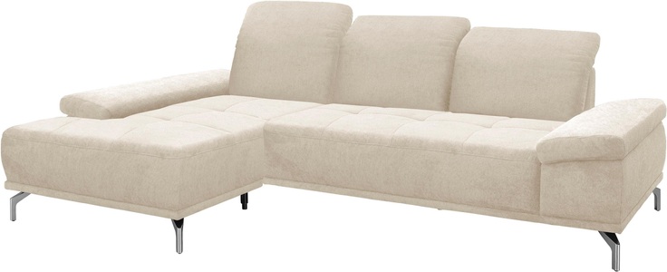 Places of Style Ecksofa »Caluna«, mit Sitztiefen- und Kopfteilverstellung