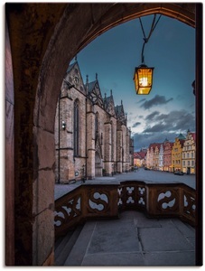 Artland, Artland Wandbild »Osnabrück Marktplatz«, Artland Wandbild »Osnabrück Marktplatz«, Deutschland, (1 St.), als Alubild, Outdoorbild, Poster in verschied. Grössen