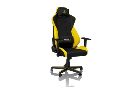 NITRO CONCEPTS, Nitro Concepts S300 Astral - Gaming Stuhl (Schwarz/Gelb), NITRO CONCEPTS Gaming Chair »S300 Gelb«