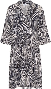 Saint Tropez Blusenkleid »EdaSZ Dress«, mit Volant und 3/4 Ärmel