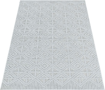 Ayyildiz Teppiche, Ayyildiz Teppiche Teppich, rechteckig, 8 mm Höhe, Flachflor mit Hoch-Tief-Struktur, In-und Outdoor geeignet, Ayyildiz Teppiche Teppich »BAHAMA 5156«, rechteckig, 8 mm Höhe, Flachflor mit Hoch-Tief-Struktur, In-und Outdoor geeignet