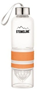 Stoneline, STONELINE Trinkflasche, (Set, 1 tlg.), herausnehmbarer Saftpressen-Aufsatz, 0,55 L, STONELINE Trinkflasche, (Set, 1 tlg.), herausnehmbarer Saftpressen-Aufsatz, 0,55 L