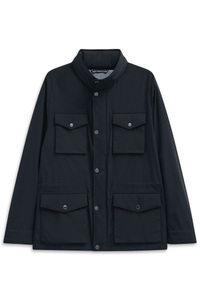 bugatti Fieldjacket »Regular Fit«, mit Kapuze, mit Stretch & Stehkragen