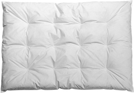 Billerbeck, billerbeck - Duvet CARMEN WARM - Baumwolle - weiss - 80/100 cm, billerbeck Daunenbettdecke »Kinder-Daunen-Duvet, Billerbeck, »Carmen Puntina Warm««, warm, Füllung 90% neue, reine Gänsedaunen, weiss, 10% Federchen, VSB-Norm, Bezug 100% Baumwolle, Öko-Text Standard 100, (1 St.)